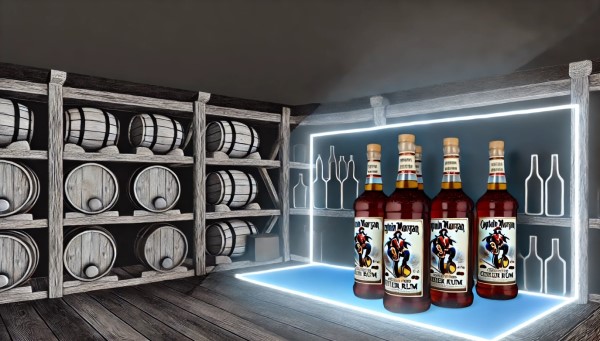 правильне зберігання рому Captain Morgan.jpg